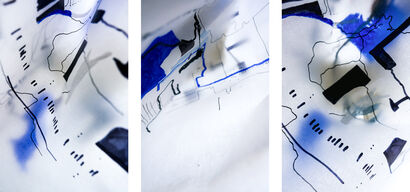 Untitled Vol. 02-M5. No. I-III (Layer Paintings-Series) - a Photographic Art Artowrk by Leon Vohl